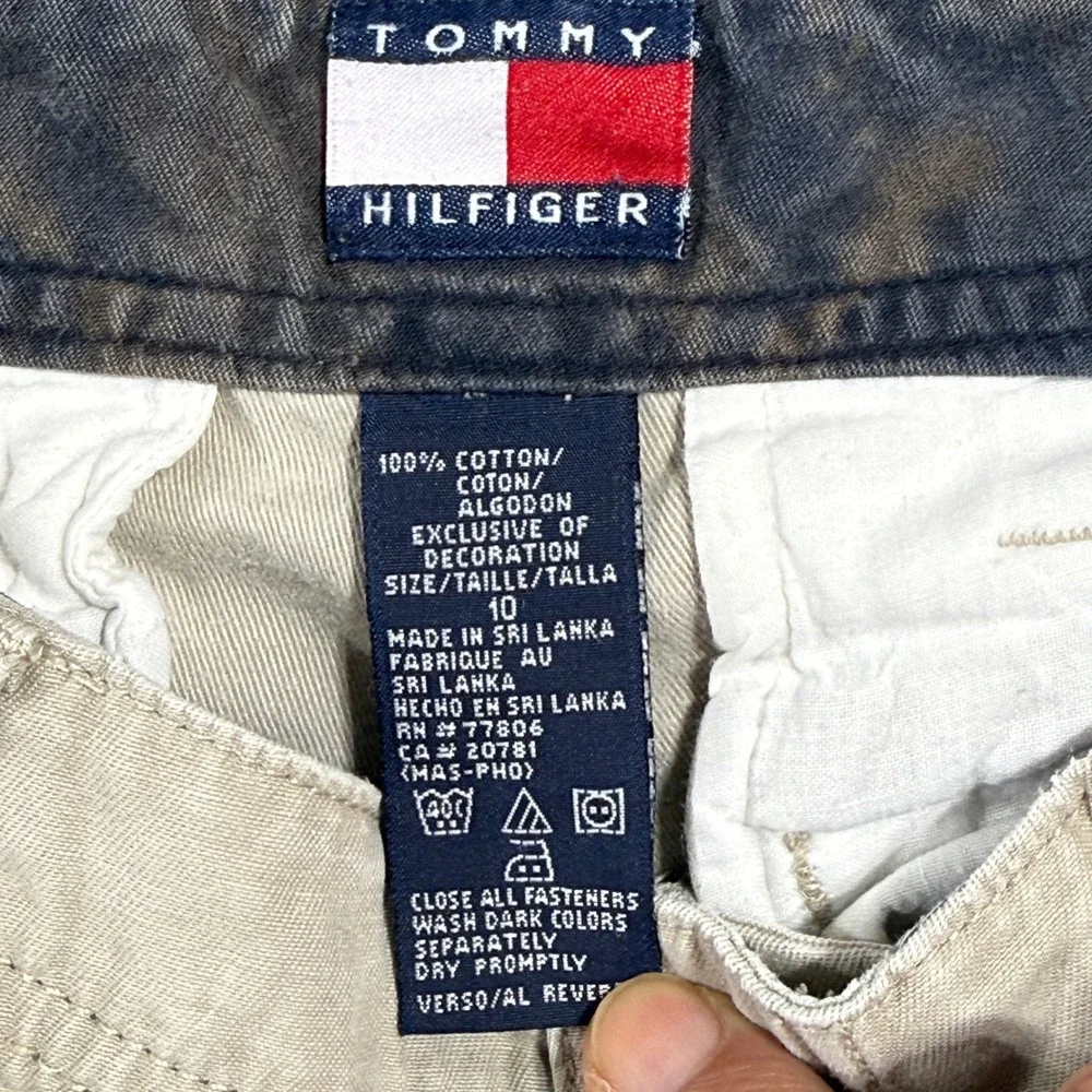 Tommy Hilfiger Cargo Pants Boys Size 10‎ Khaki Tan 278083